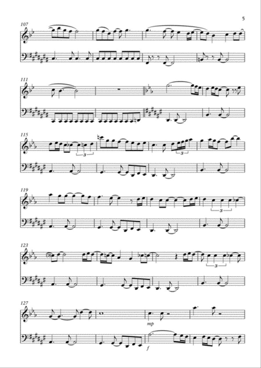 Sweet Child O' Mine Alto Saxophone scores gallery preview page 5