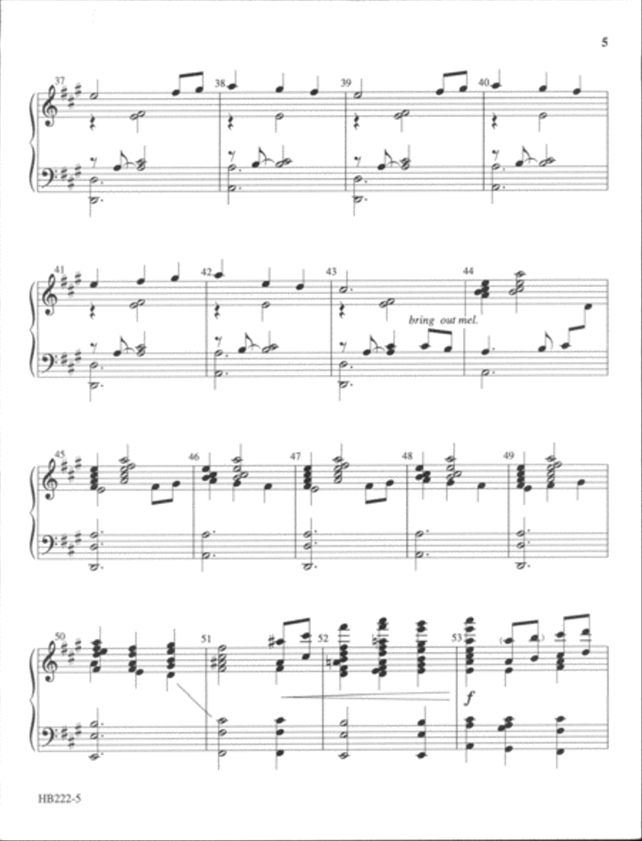 The First Noel - Larson Choir scores gallery preview page 4