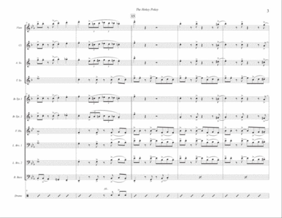 The Hokey Pokey The Hokey Pokey Small Ensemble scores gallery preview page 3