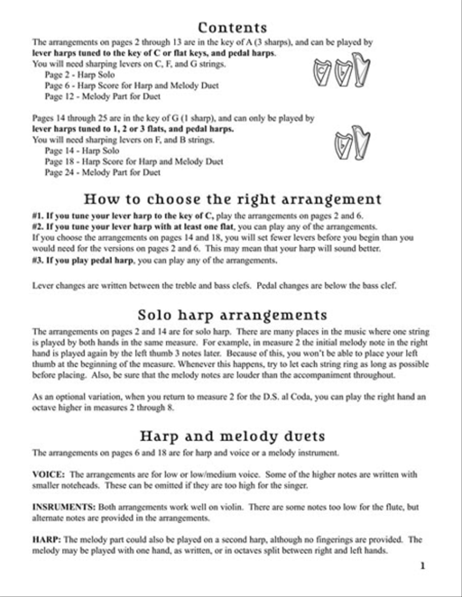 Unchained Melody Unchained Melody Harp scores gallery preview page 2