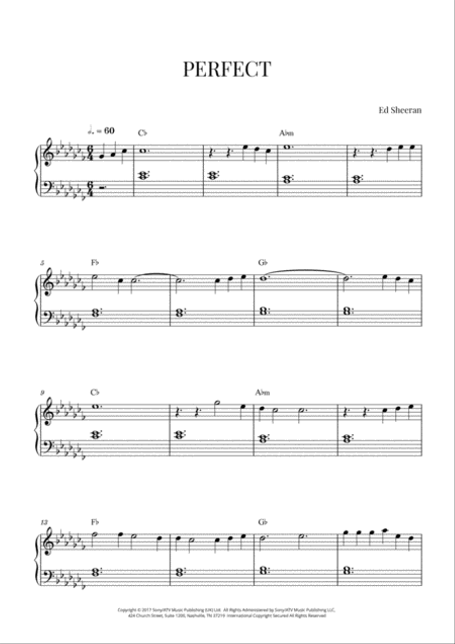 Perfect Perfect Small Ensemble scores gallery preview page 1