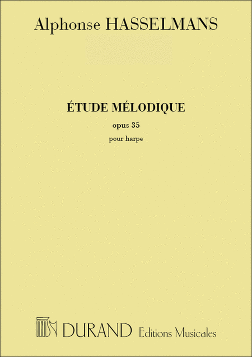 Etude Melodique Op 35 Harpe