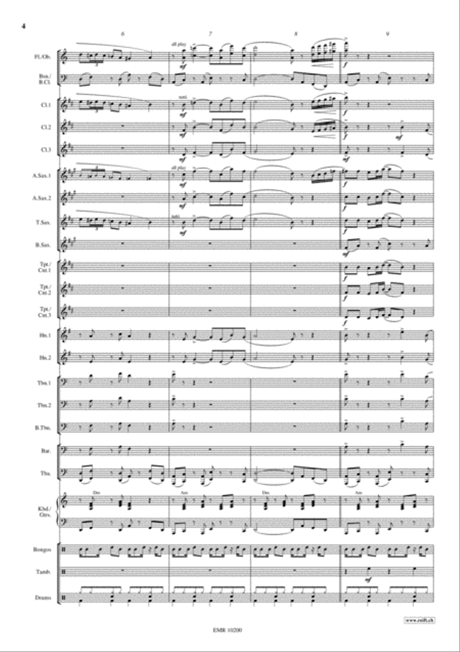Alexandrie, Alexandra Alexandrie, Alexandra Concert Band scores gallery preview page 5