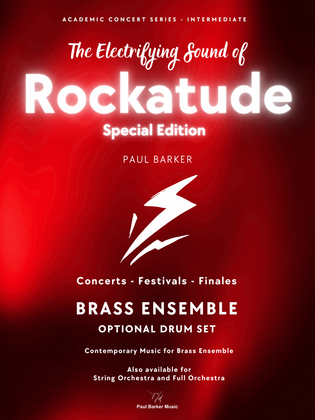 Book cover for Rockatude (Brass Ensemble)