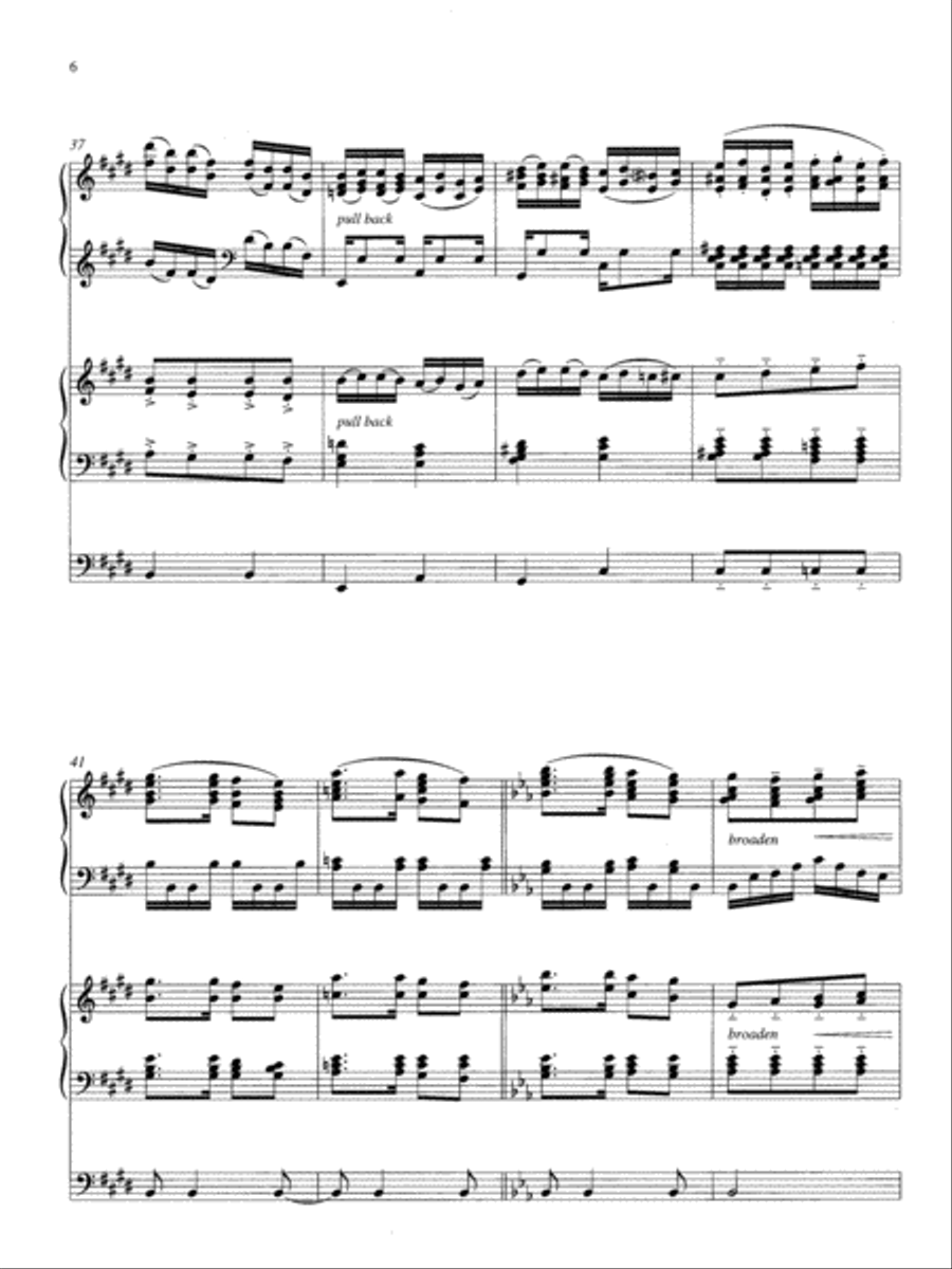 Keyboard Excursions Organ scores gallery preview page 6