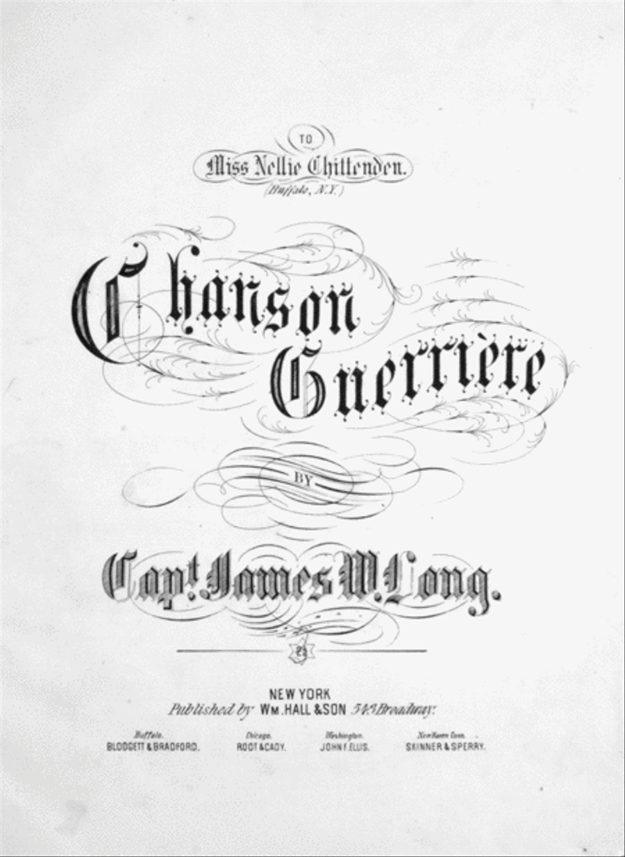 Chanson Guerriere Voice scores gallery preview page 1