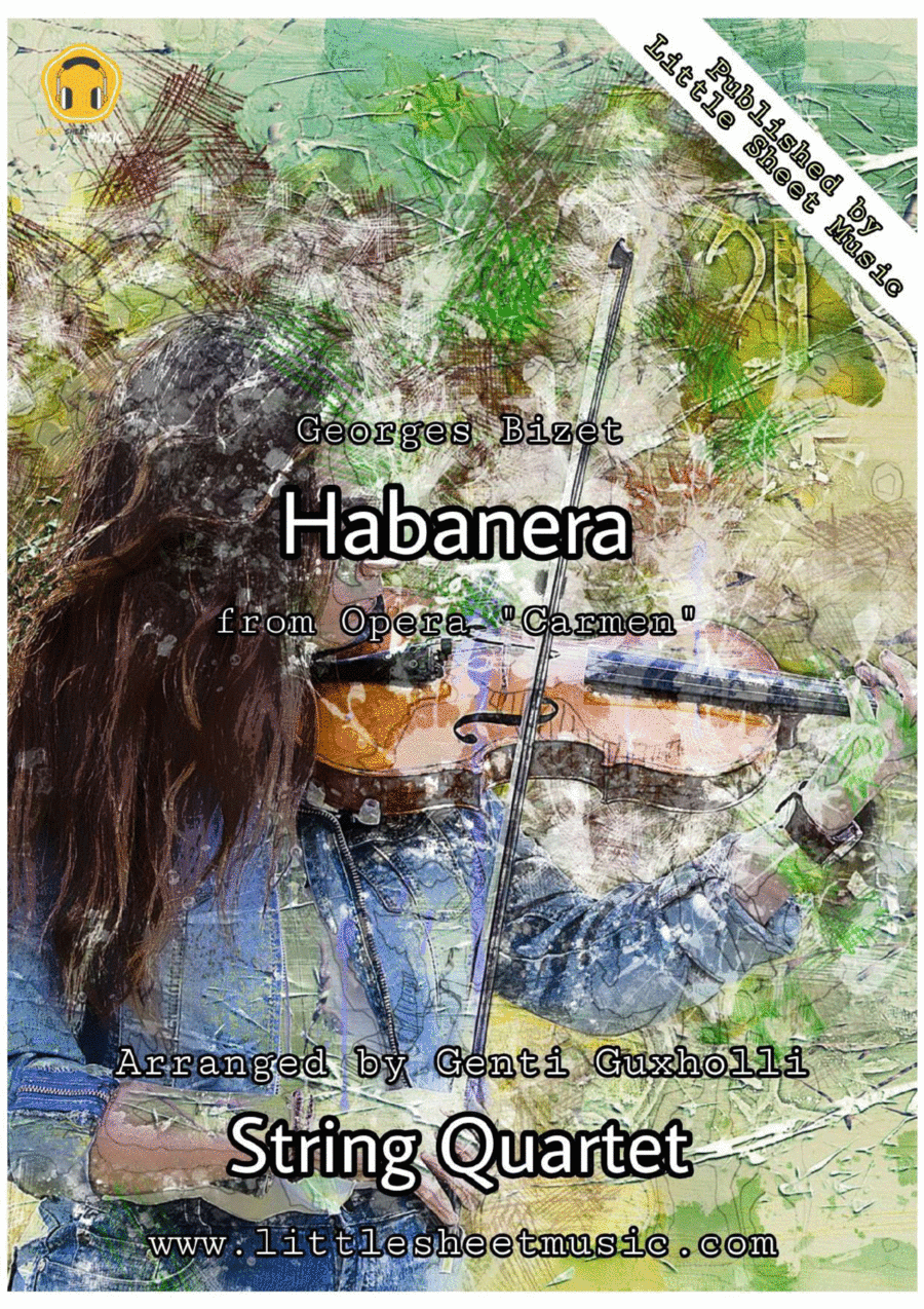 Habanera String Quartet scores gallery preview page 1