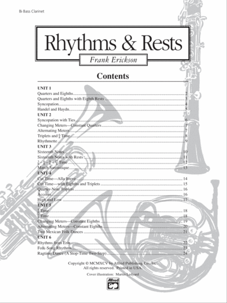 Rhythms & Rests Concert Band Methods scores gallery preview page 5