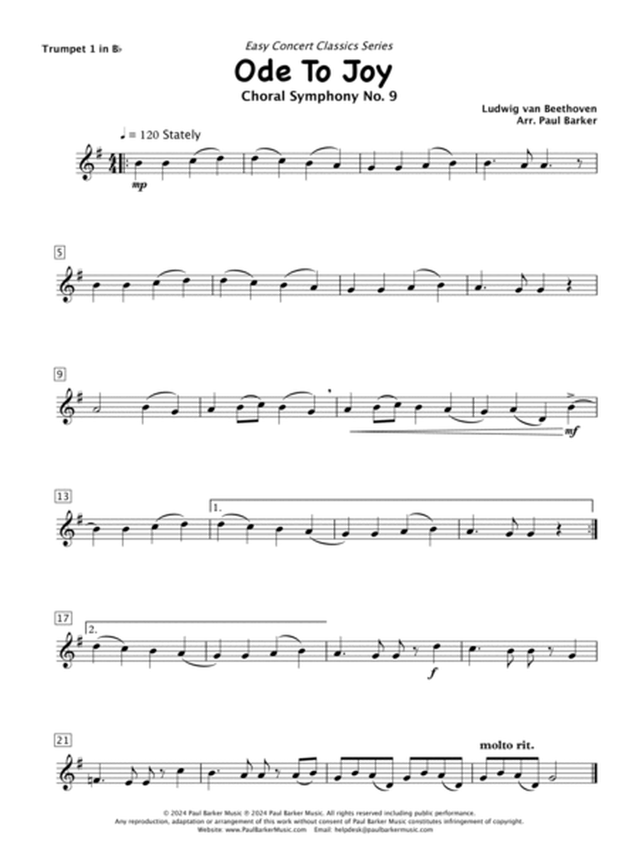 Easy Concert Classics - Trumpet Trios Book 1 image number null