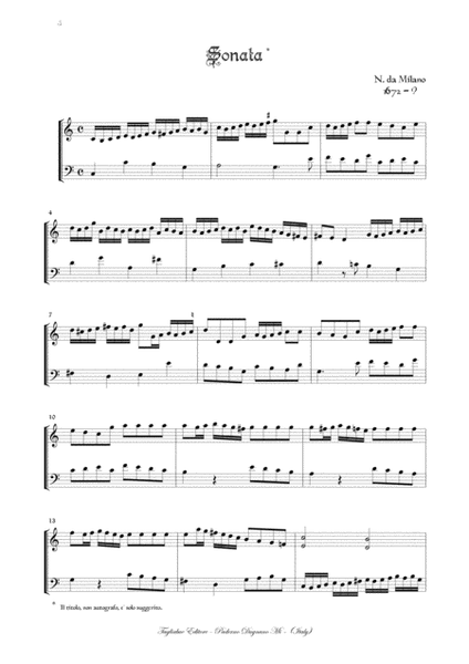 NARCISO da MILANO - 5 PIECES FOR ORGAN by Renato Tagliabue Organ Solo - Digital Sheet Music