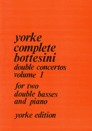 Book cover for Double Concertos Volume 1