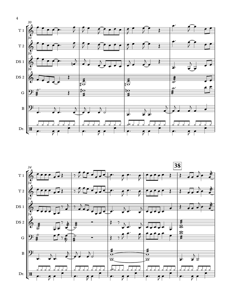 Kokomo Small Ensemble scores gallery preview page 4