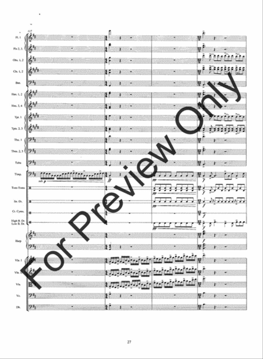 Warrior's Run String Orchestra scores gallery preview page 30