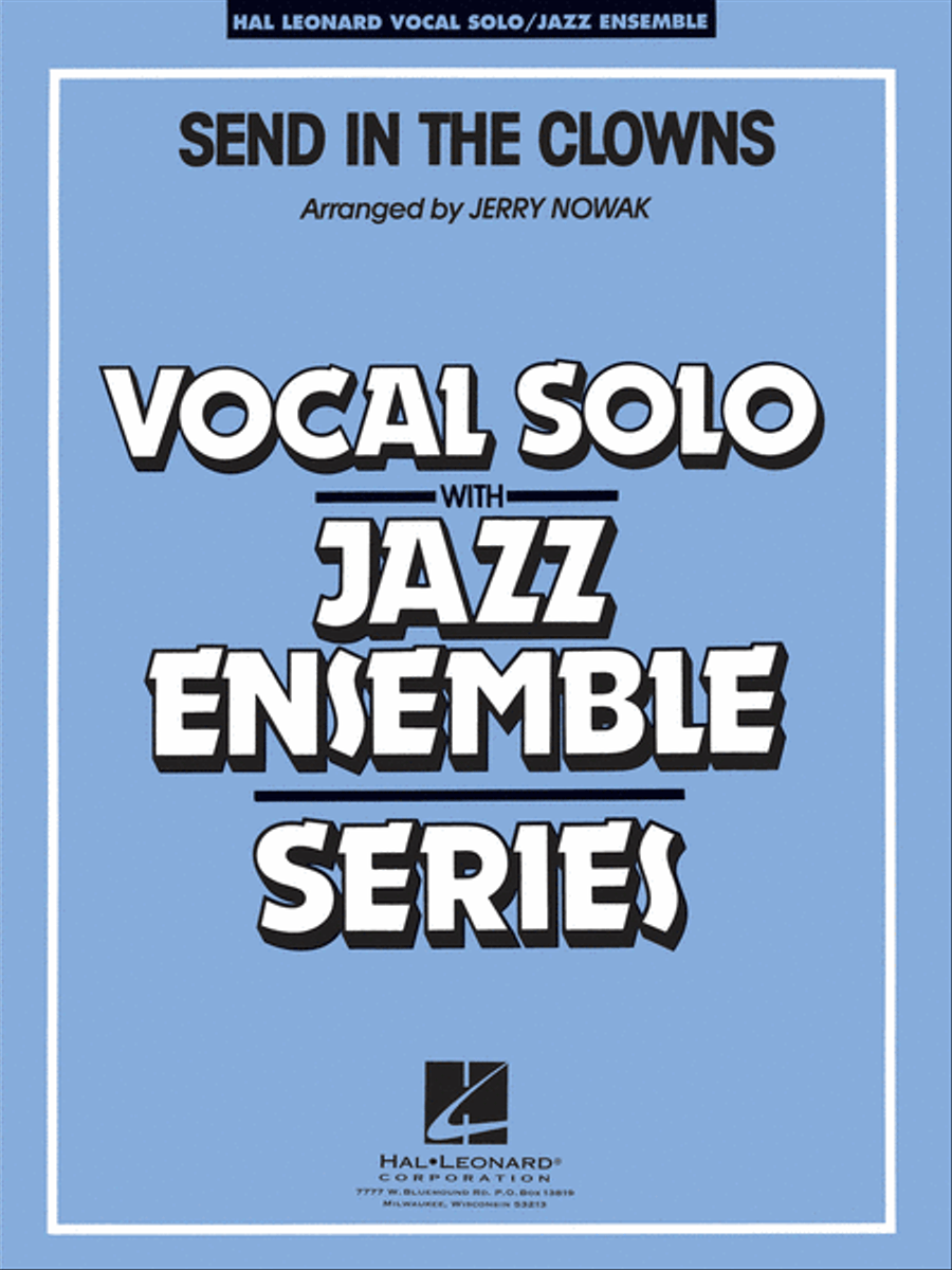 Send in the Clowns Jazz Ensemble scores gallery preview page 1