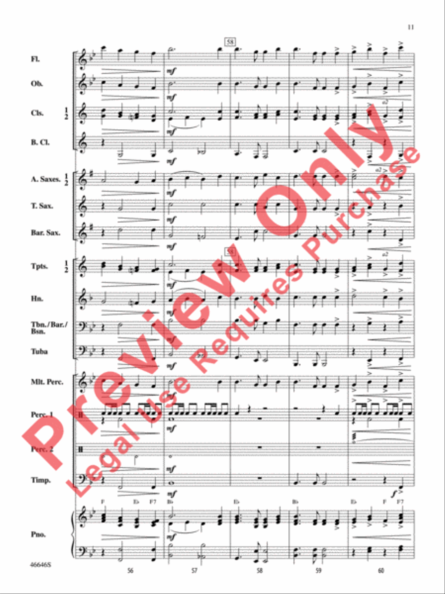 American Pride American Pride Concert Band scores gallery preview page 12