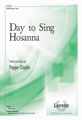 Day to Sing Hosanna