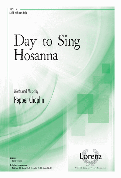 Day to Sing Hosanna image number null