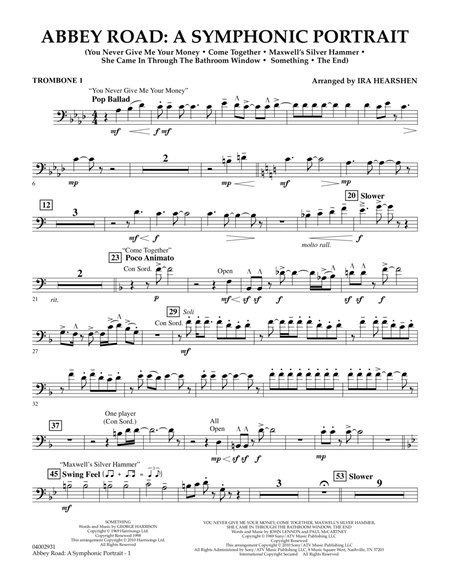 Abbey Road - A Symphonic Portrait - Trombone 1