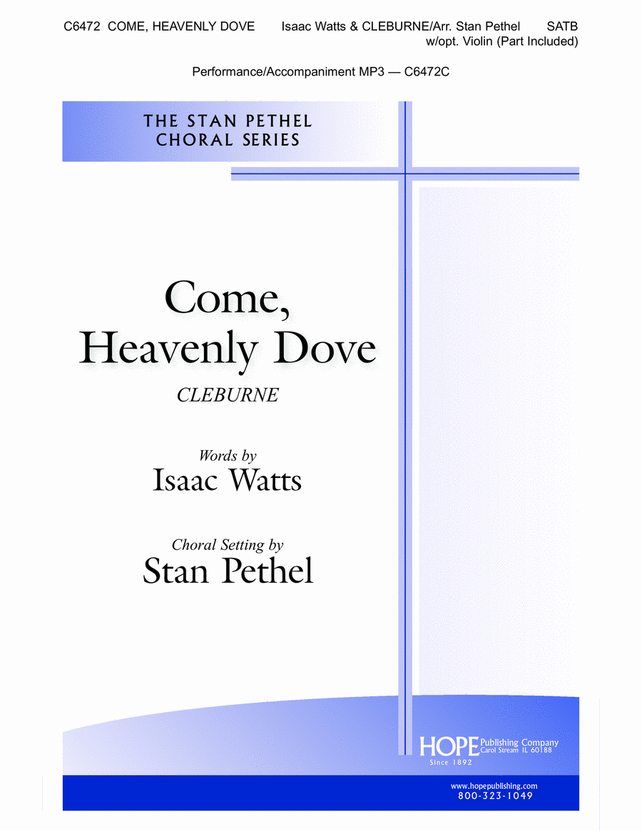 Come, Heavenly Dove Come, Heavenly Dove Choir scores gallery preview page 1