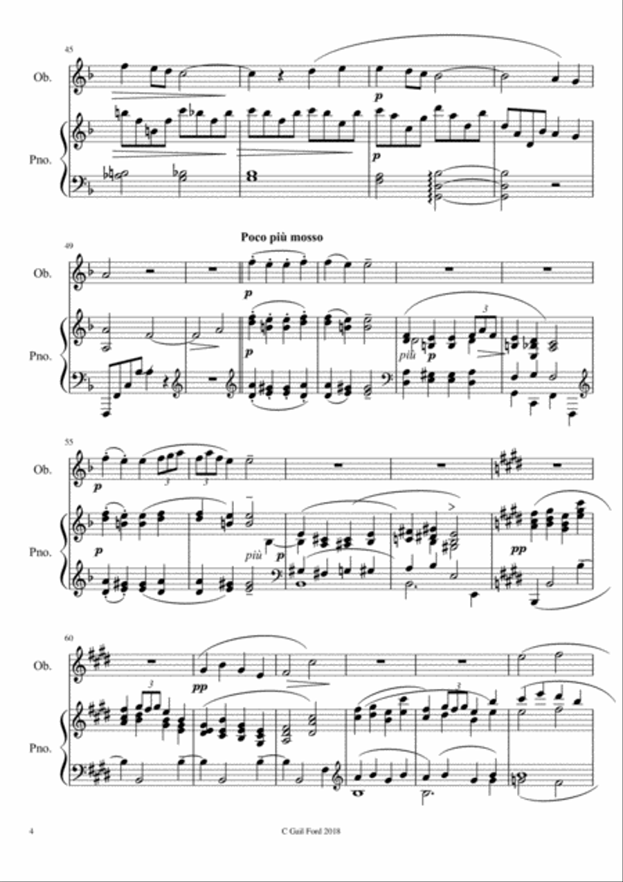 Reverie (Debussy) Piano scores gallery preview page 4