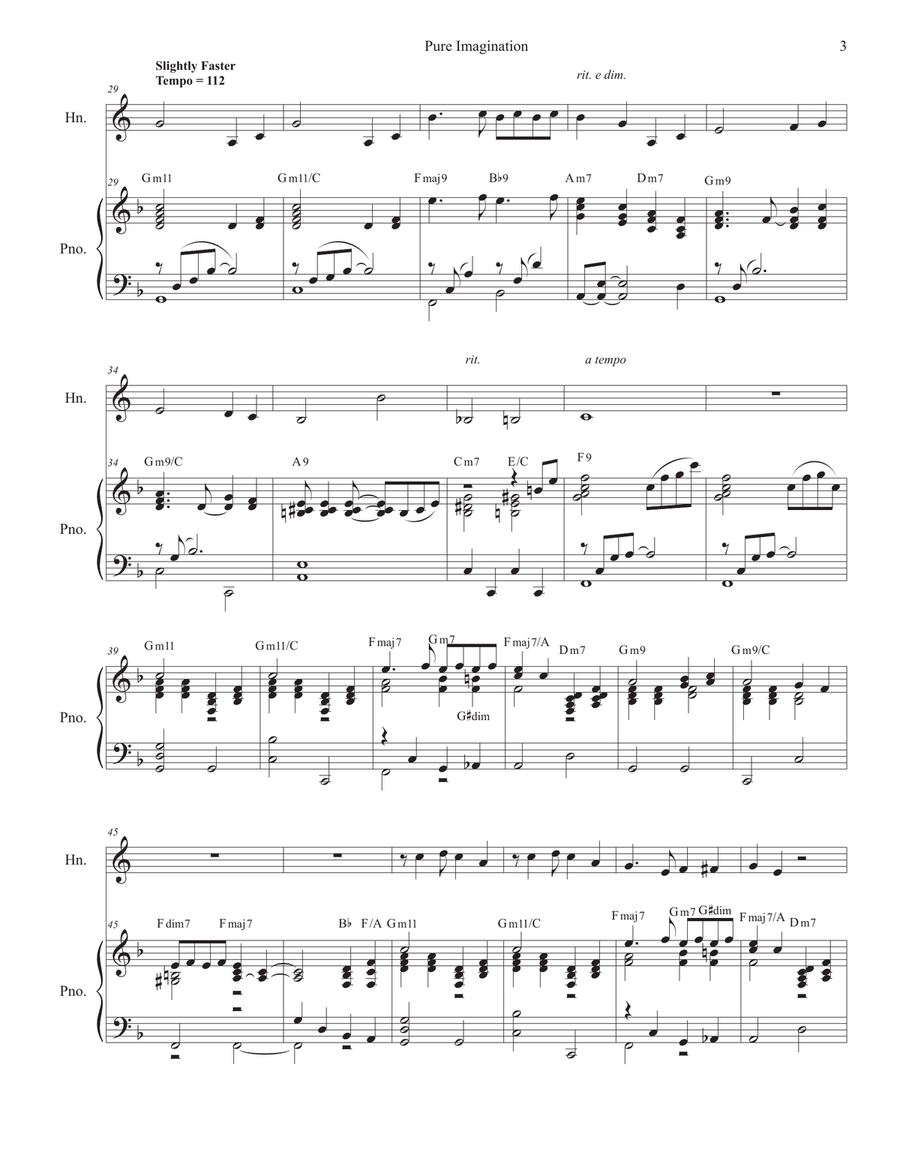 Pure Imagination Pure Imagination Piano scores gallery preview page 3