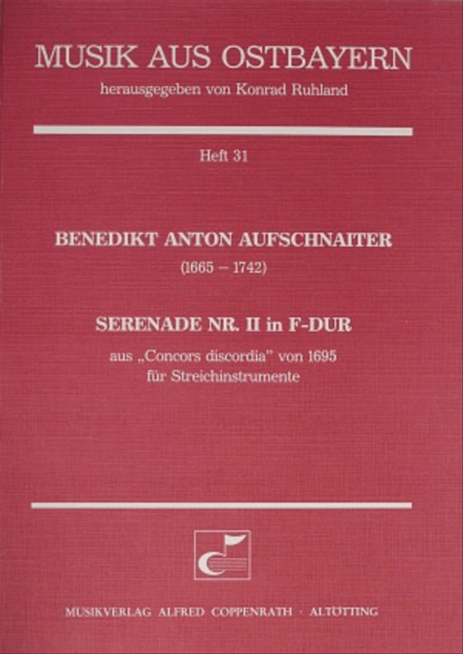 Serenade Nr. II in F-Dur Cello scores gallery preview page 1
