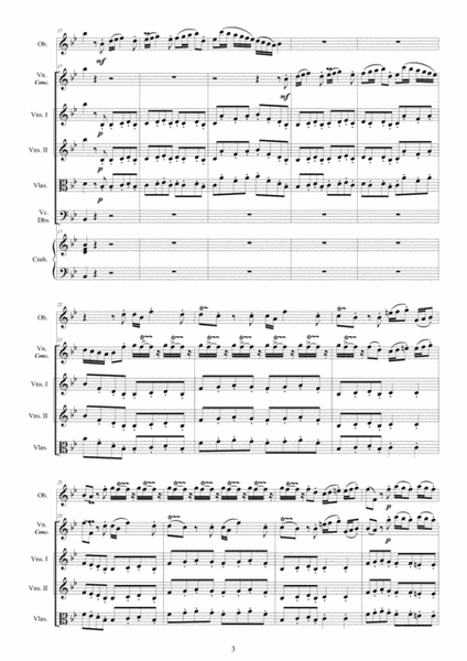 Vivaldi - Concerto in B flat major RV 548 for Oboe, Violin, Strings and Cembalo image number null