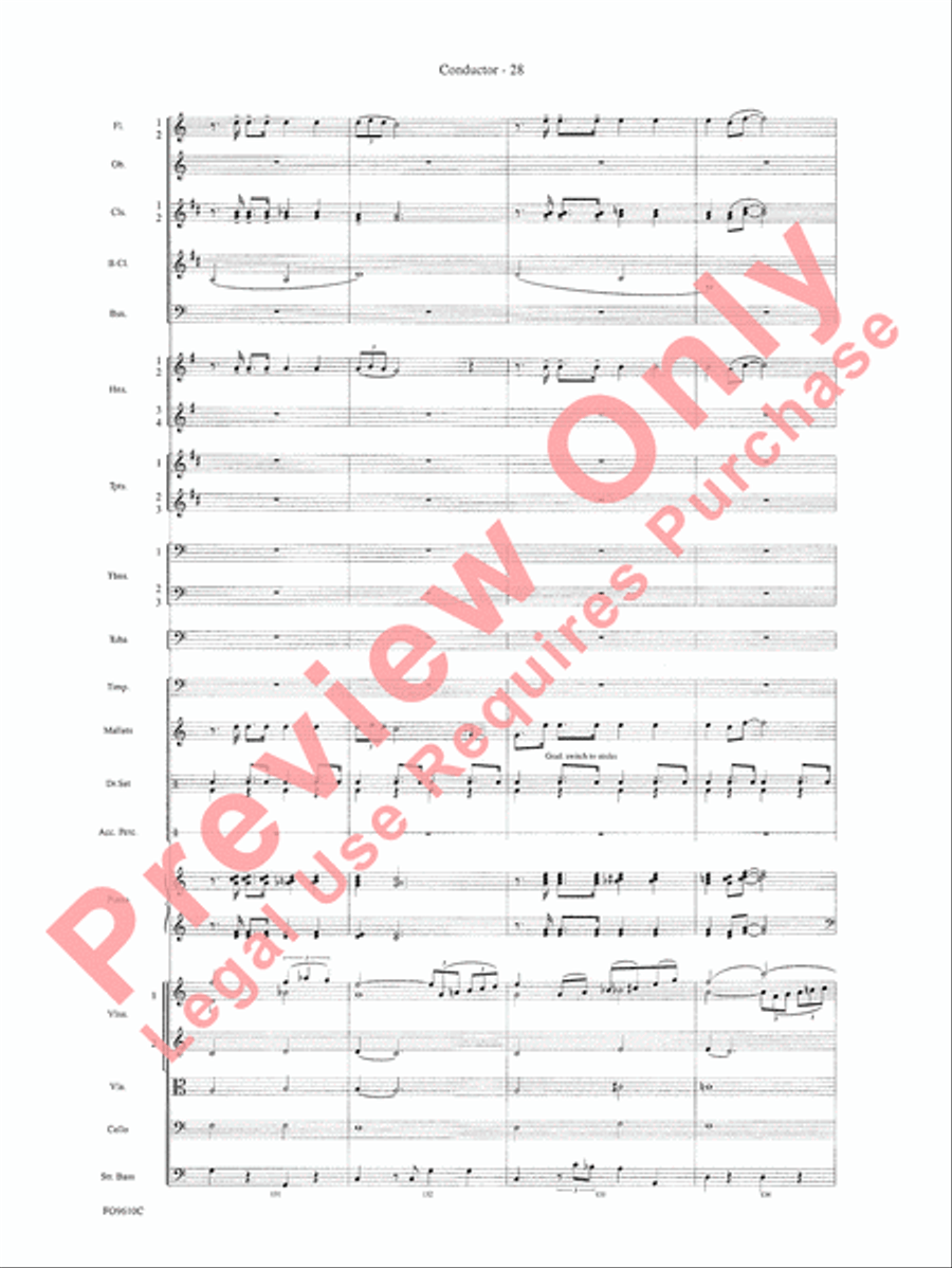A Salute to the Big Apple Full Orchestra scores gallery preview page 30