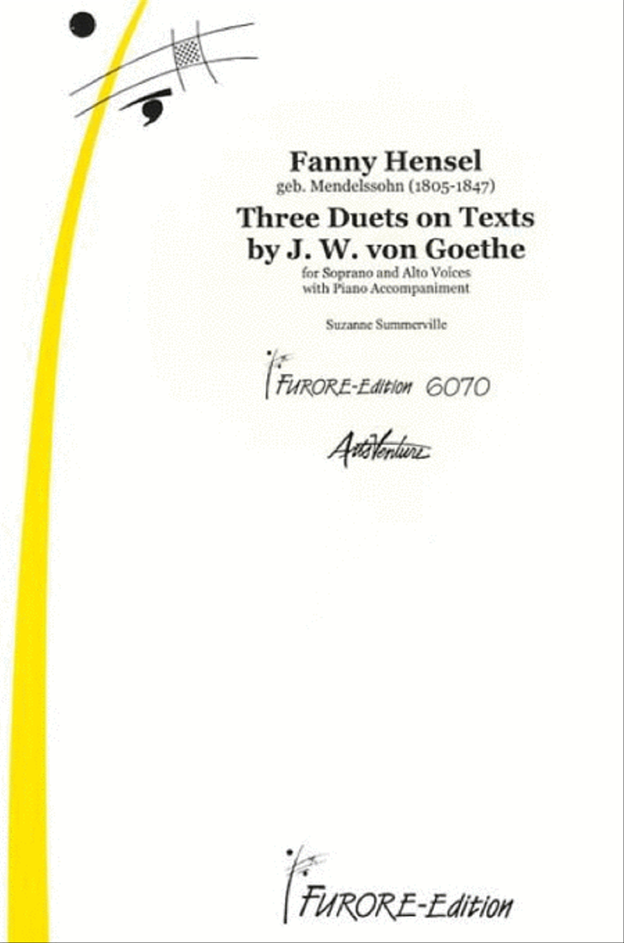 3 Goethe Duets Voice scores gallery preview page 1