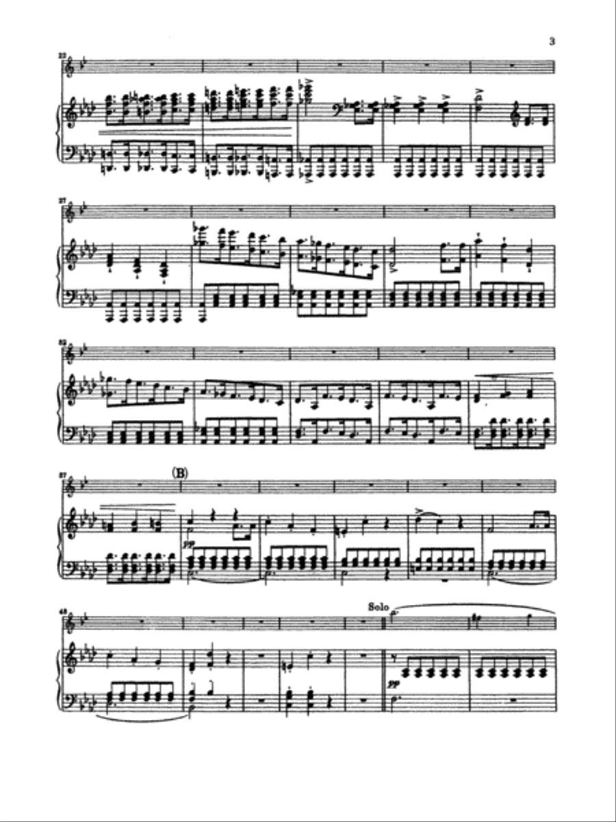 Clarinet Concerto No. 1 in F Minor, Op. 73 (Orch.) Small Ensemble scores gallery preview page 4
