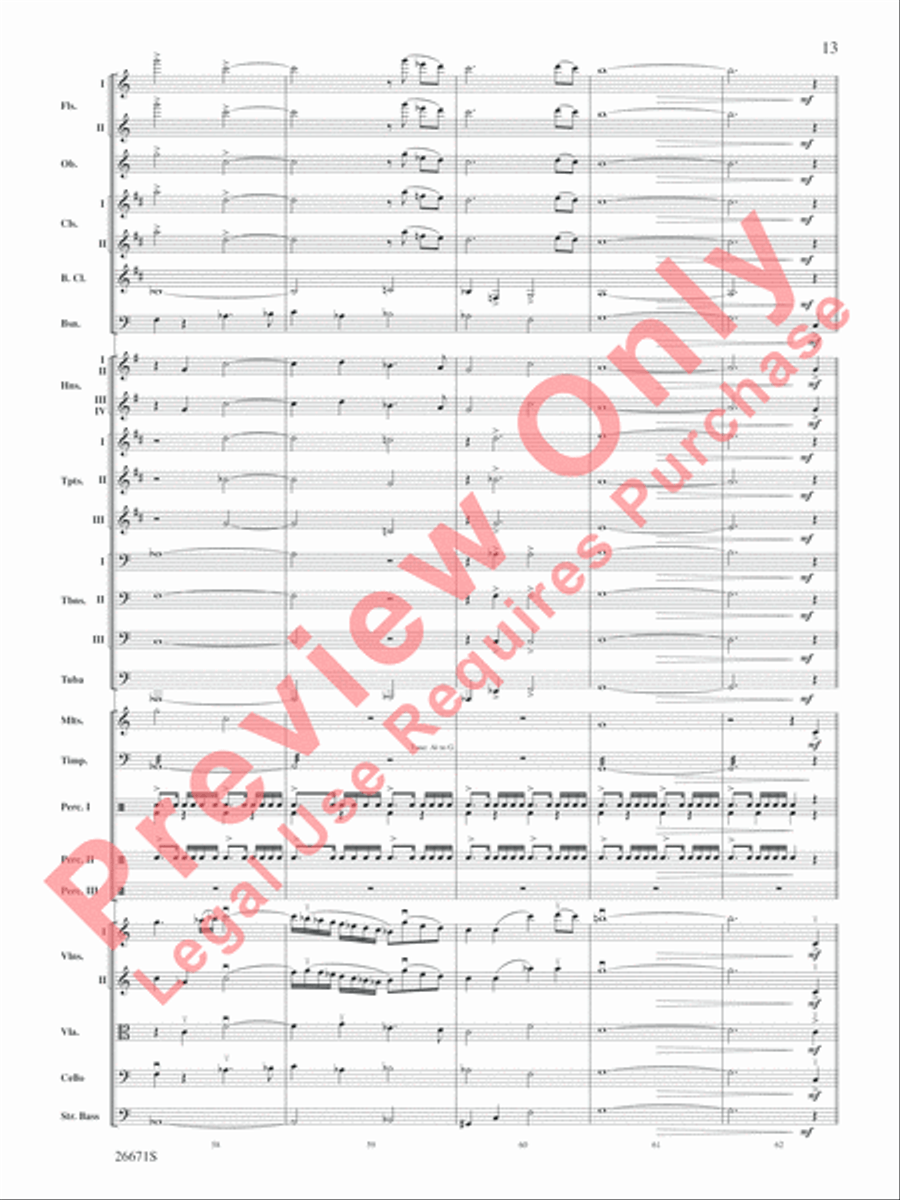 The Story of Mumble Happy Feet Full Orchestra scores gallery preview page 14
