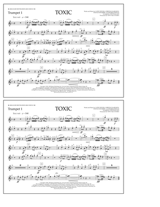 Book cover for Toxic (arr. Tom Wallace) - Trumpet 1