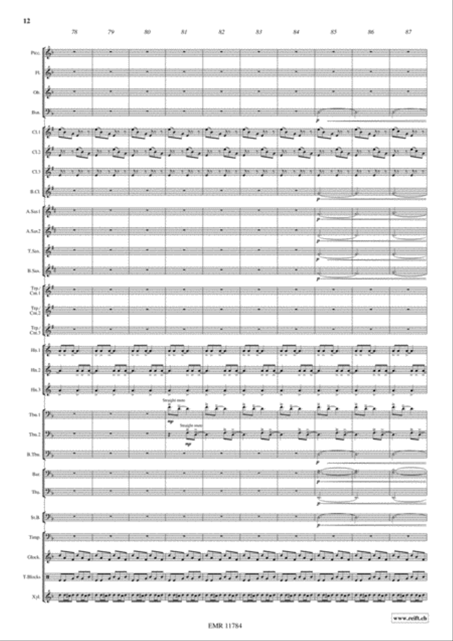 Imaginary Worlds Imaginary Worlds Concert Band scores gallery preview page 13