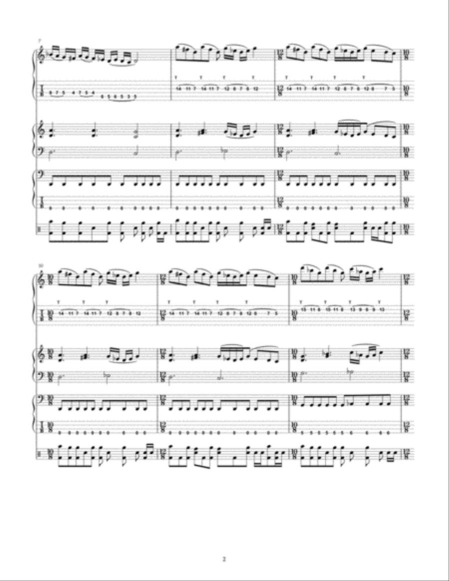 Tribal Small Ensemble scores gallery preview page 2