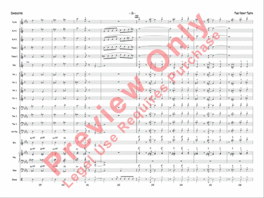 Two Front Teeth Jazz Ensemble scores gallery preview page 21