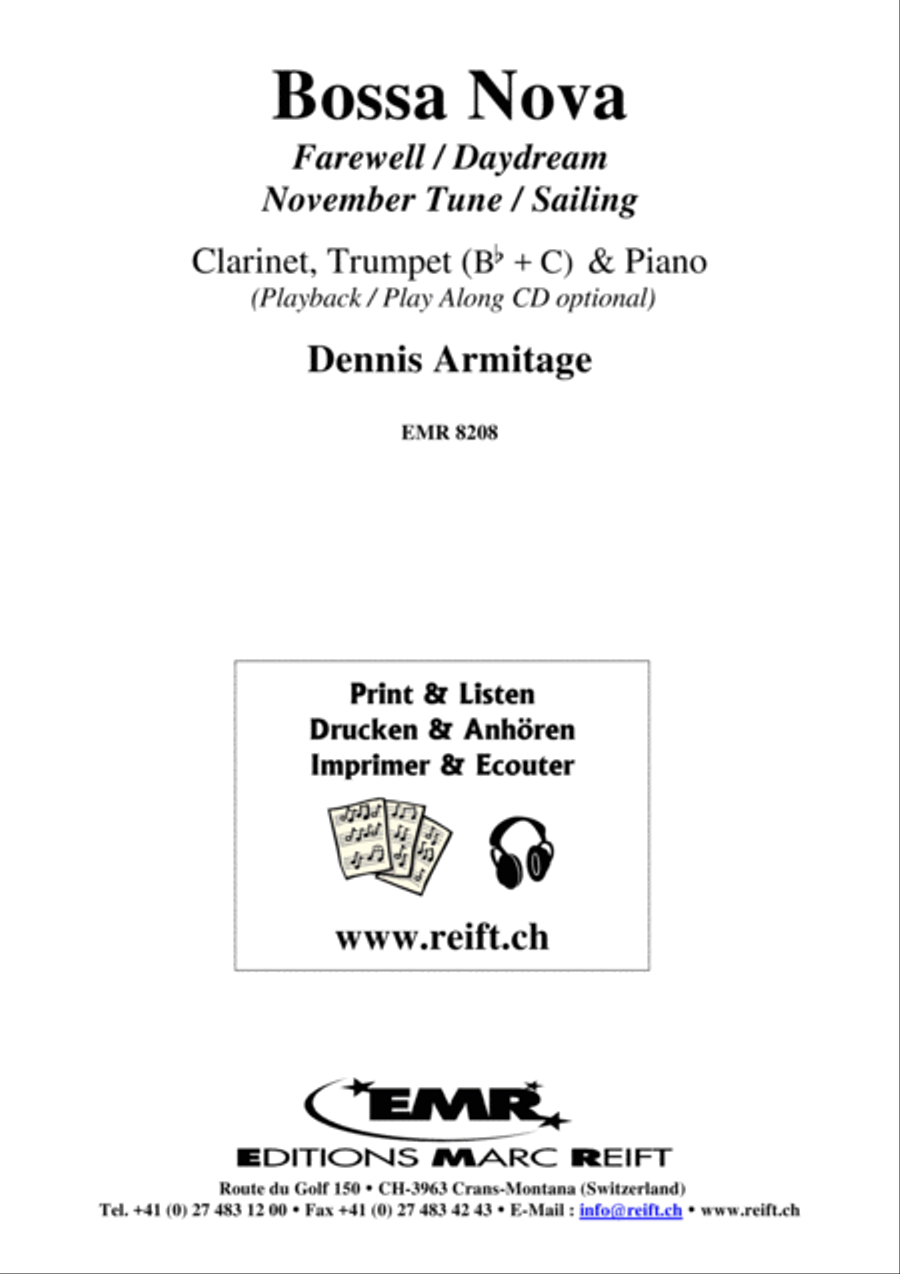Bossa Nova Bossa Nova Clarinet scores gallery preview page 2