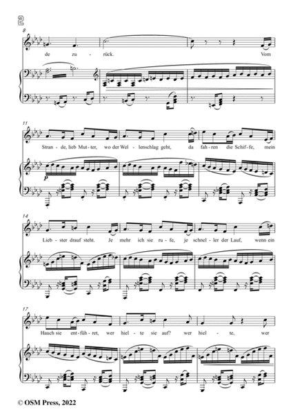 Brahms-Vom Strande,Op.69 No.6 in f minor