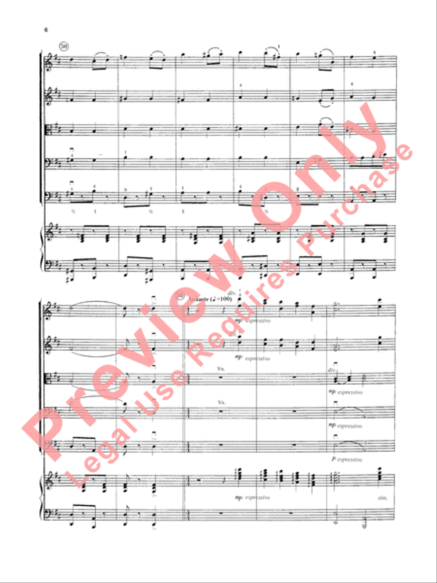 The Merry Widow String Orchestra scores gallery preview page 7