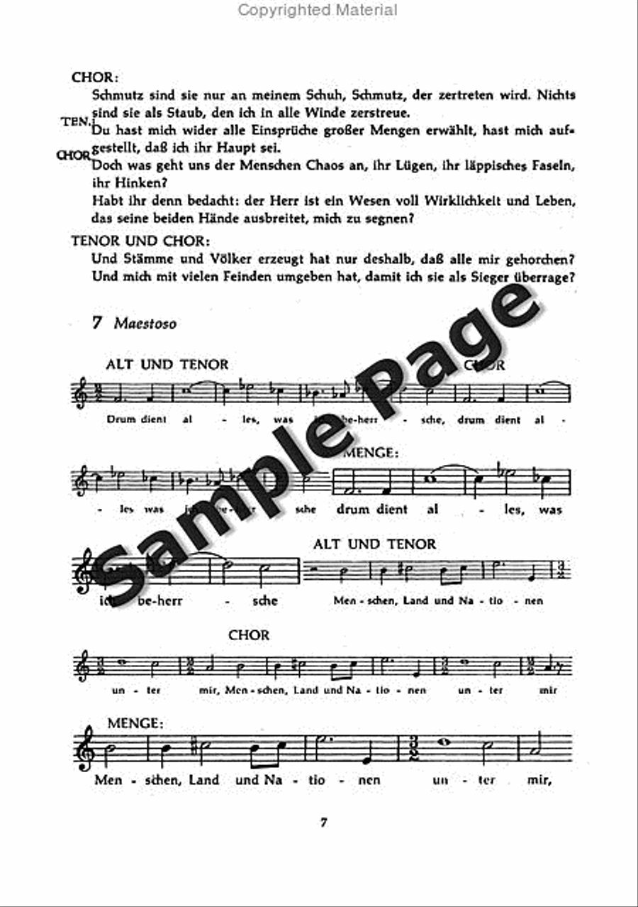 Triumphgesang Triumphgesang 4-Part scores gallery preview page 8