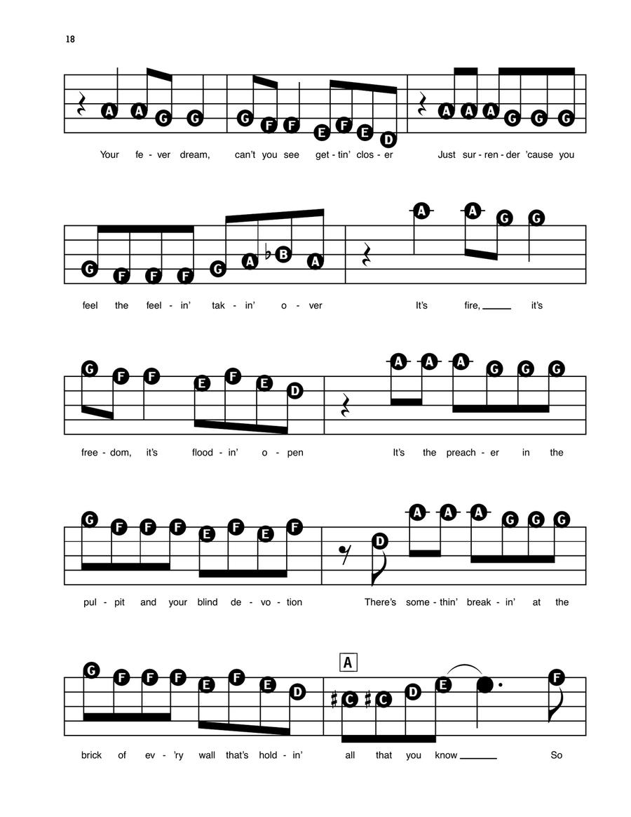 The Greatest Show (from The Greatest Showman) Electronic Keyboard scores gallery preview page 3