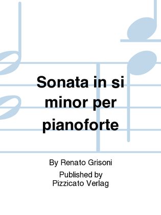 Sonata in si minor per pianoforte