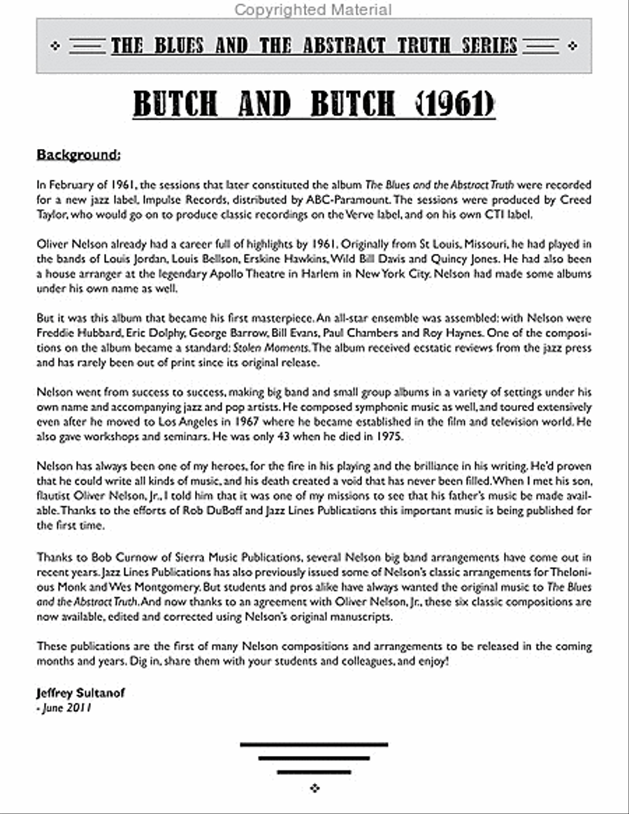Butch And Butch