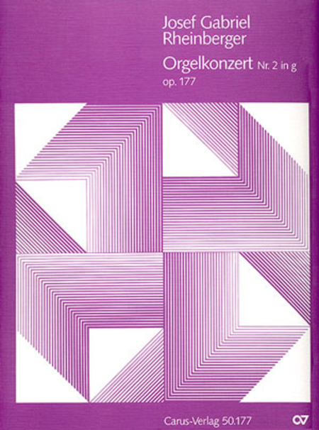 Orgelkonzert Nr. 2 in g (Organ Concerto No. 2 in G minor) (Concerto pour orgue no 2 en sol mineur)