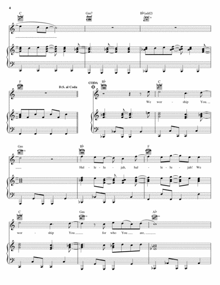 You Are Good by Lincoln Brewster Piano, Vocal, Guitar - Digital Sheet Music