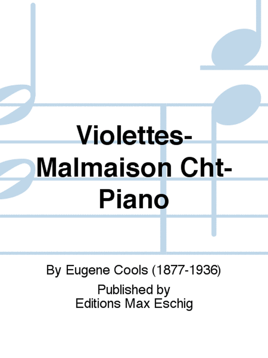 Violettes-Malmaison Cht-Piano