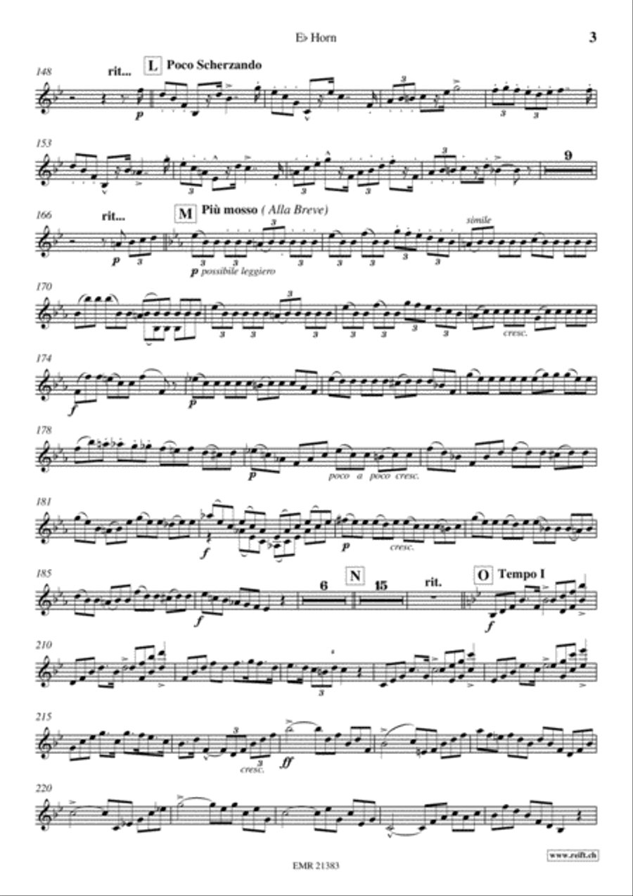 Concerto No. 5 Concerto No. 5 Horn scores gallery preview page 4