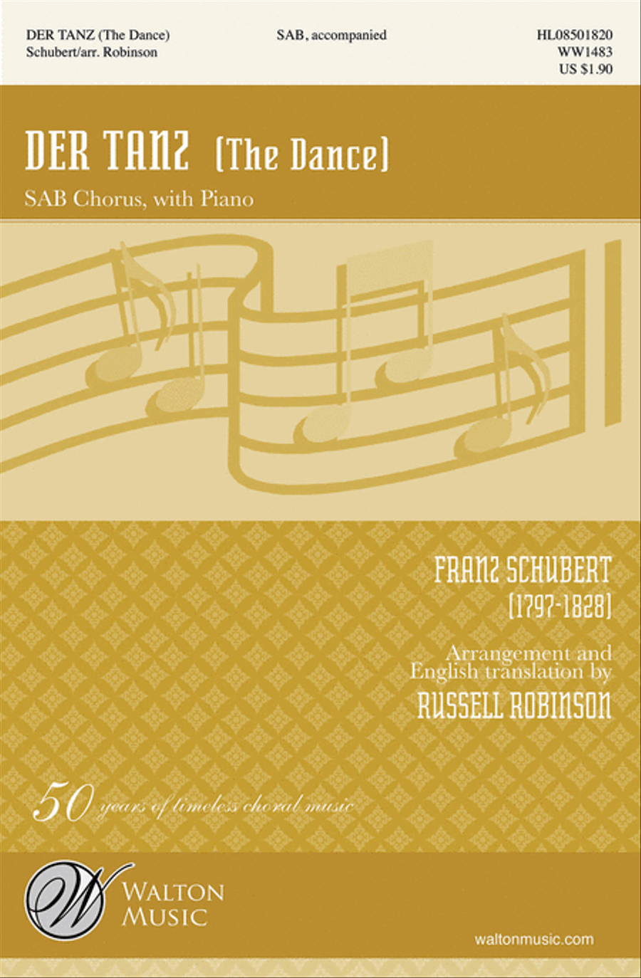 Der Tanz (The Dance) 3-Part scores gallery preview page 1