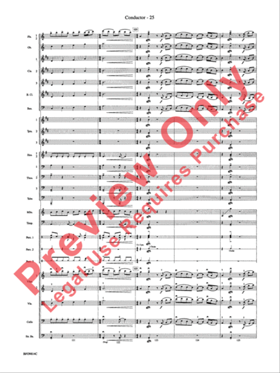 Into the Storm Full Orchestra scores gallery preview page 28
