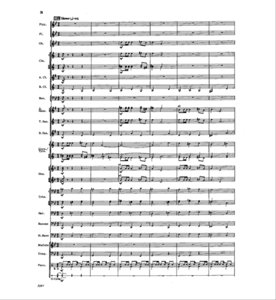 Fanfare and Fantasy Fanfare and Fantasy Concert Band scores gallery preview page 27