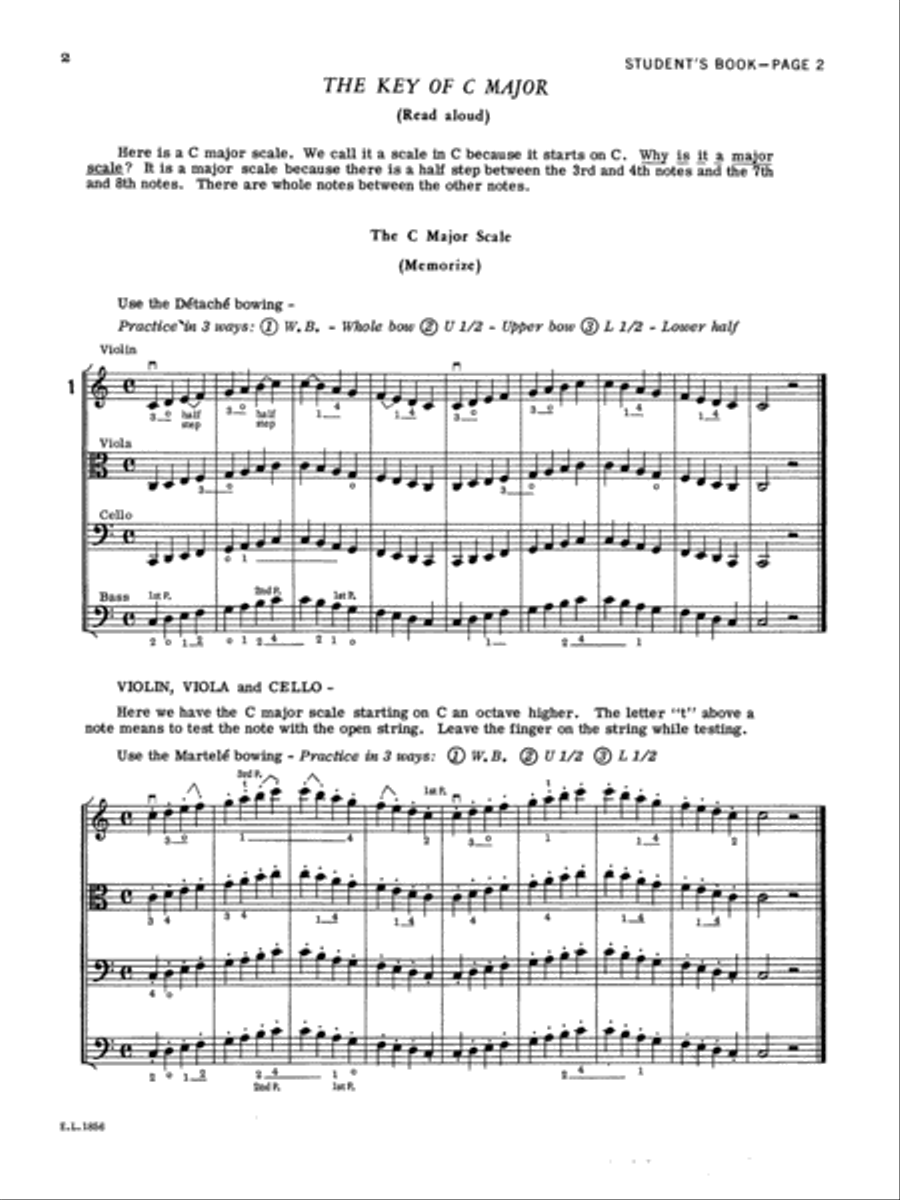 Scales for Strings, Book 2 Chamber Orchestra scores gallery preview page 3